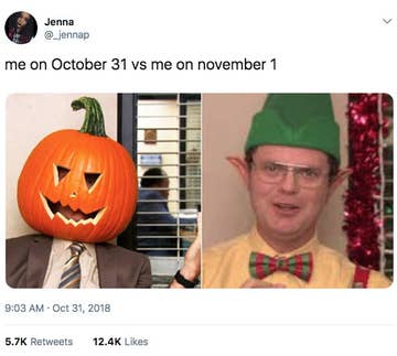 October 31 Vs. November 1 Memes That'll Make You Say 