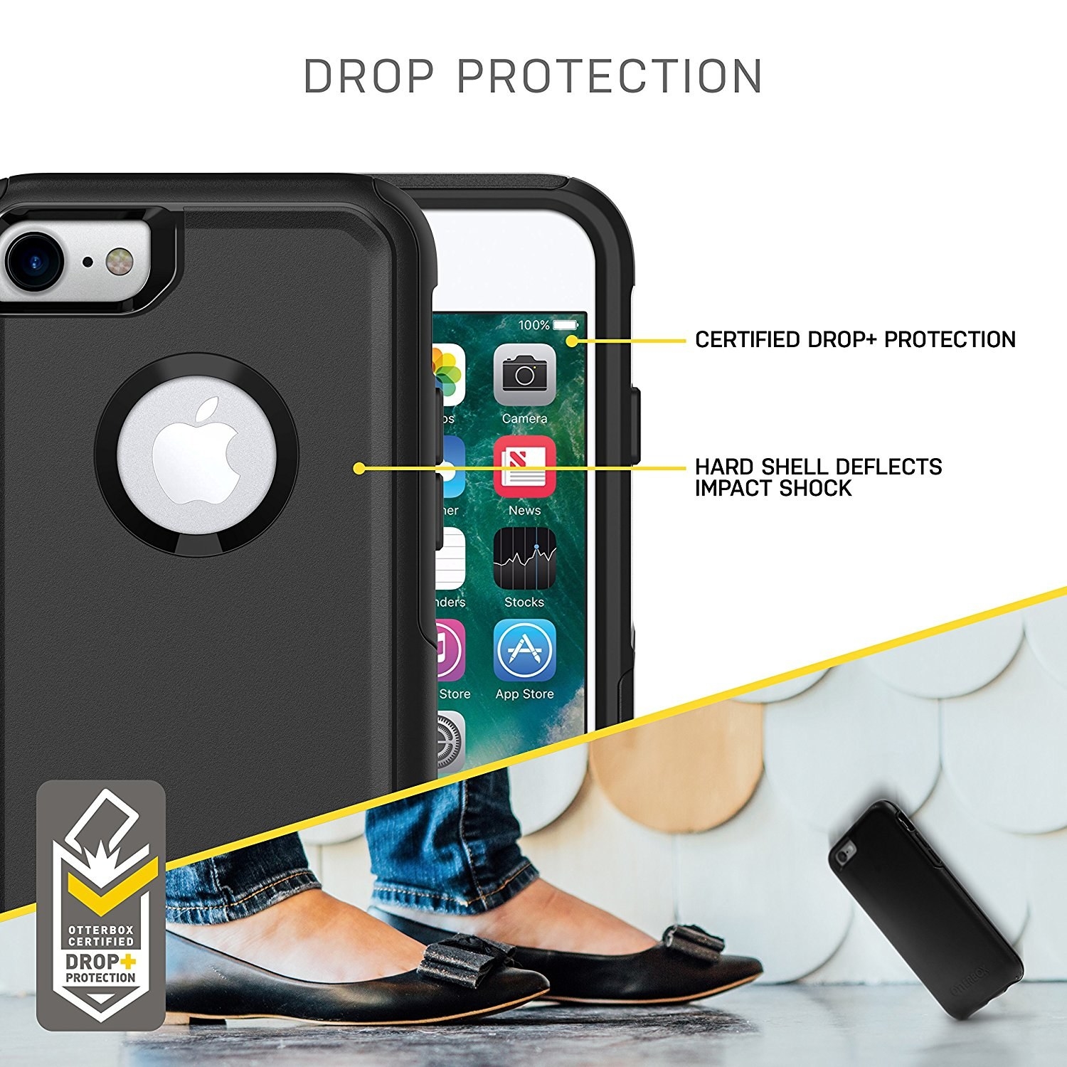 This case also comes with a lifetime warranty so you'll also be buying some peace of mind! Promising review: "I was looking for a case that offered great protection without being too bulky. Very pleased with the outcome. The inner part is a very good fit and the outer shell is strong enough to hold up for my use. Slides into a front shirt pocket or pants pocket easily. Definitely a great value." —Mr. ForkerGet it from Amazon for $17.10 (fits iPhone 7 and 8).