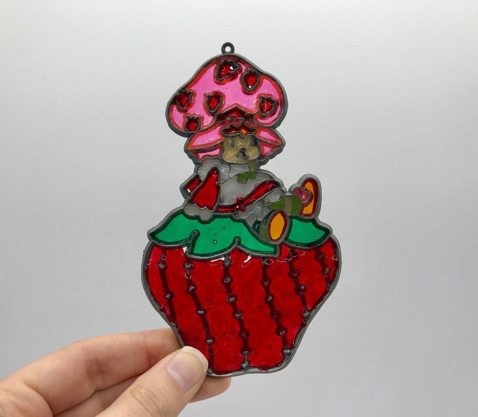 Strawberry Shortcake Makit Bakit Suncatcher