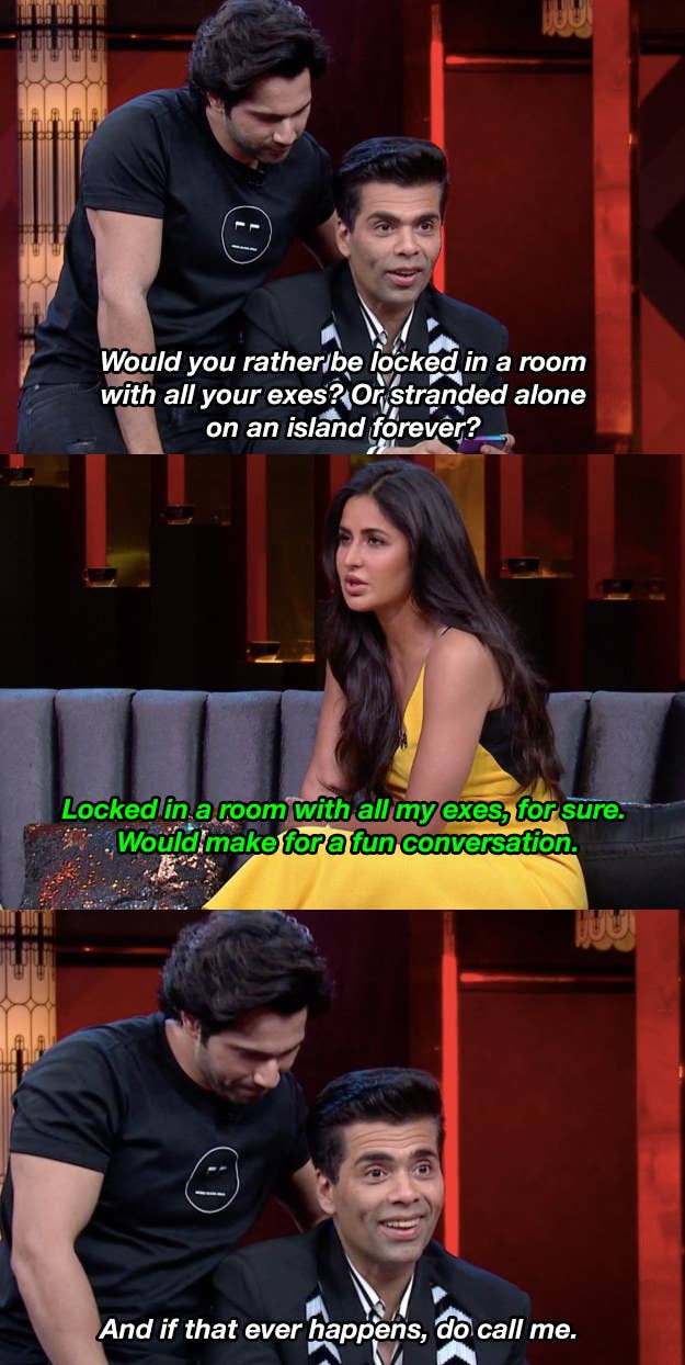 14 Adorably Hilarious Moments From Varun And Katrina S Koffee With Karan Episode Karan johar chose the best guests, deepika and alia to open his show koffee with karan season 6.
