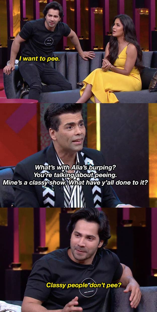 14 Adorably Hilarious Moments From Varun And Katrina S Koffee With Karan Episode Karan johar even asks varun dhawan in one of the segments, do you think katrina should get married to salman. koffee with karan episode