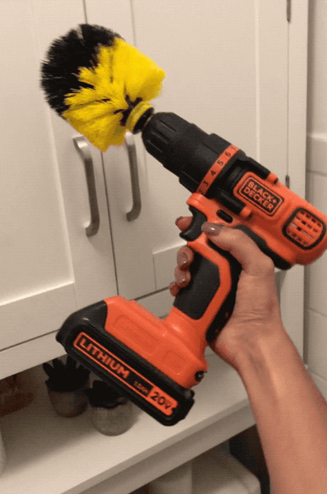 Stop Scrubbing Things By Hand And Use This $8 Drill Brush Already