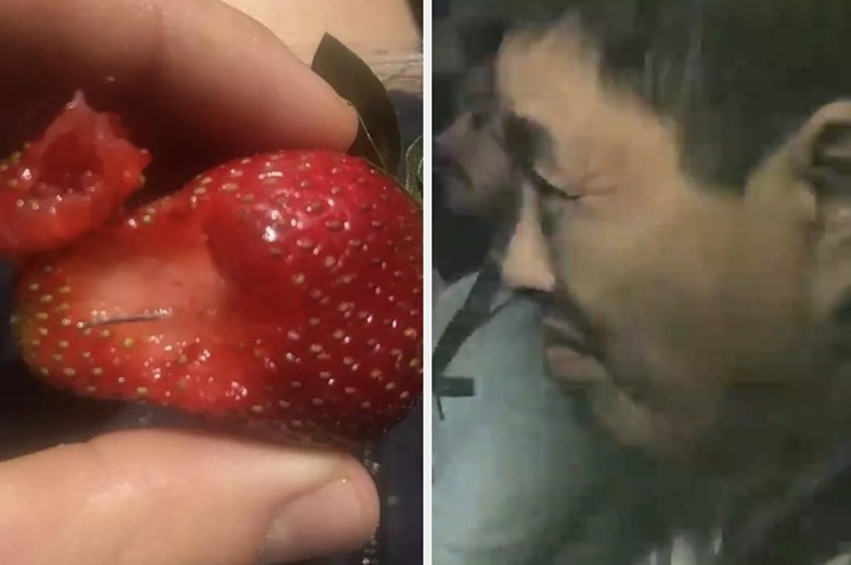 A 50 Year Old Woman Has Been Arrested In Connection With Strawberries That Were Contaminated With Sewing Needles In Australia