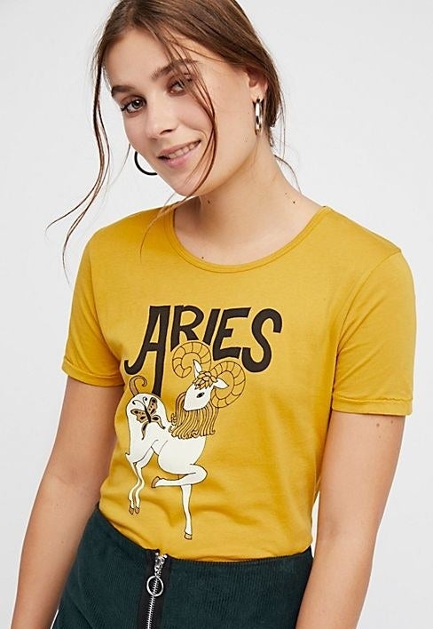 I'll be straight forward with you — I check my horoscope every.single.day. As someone who loves astrology, I am here for this shirt. It has a retro vibe to it that makes it even more appealing. It is made of a super-soft cotton and is sure to make even your stubborn Taurus friend smile.Price: $49.95 (available in sizes S-L and in three styles)