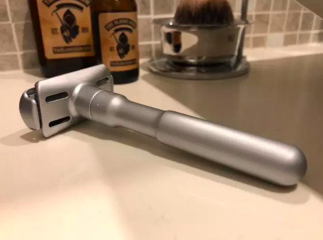 Promising review: "Without a doubt one of the best razors I’ve ever used! The fit and finish is top-notch and everything about it screams German precision. Blade angle is achieved easily and smoothly with a twist of the handle. The razor itself is not super heavy, nor is it a feather weight. It has some weight to it, which IMO is actually a good thing. Feels nice and solid in your hand. Blade changes are quick and easy and do not require any special procedures, gizmos, or tools. It’s not a cheap product but it also won’t break the bank if you consider it’ll probably be the last razor you’ll buy." —John KPrice: $62.50