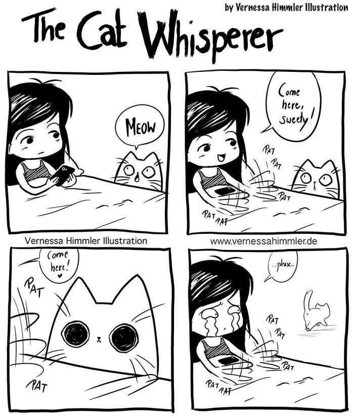 This Artist's Cat Comics Are Absolutely Purrrfect