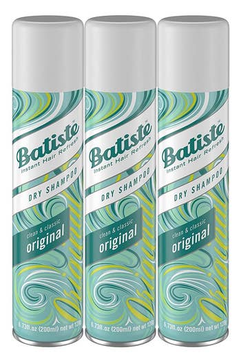 three cants of batiste dry shampoo