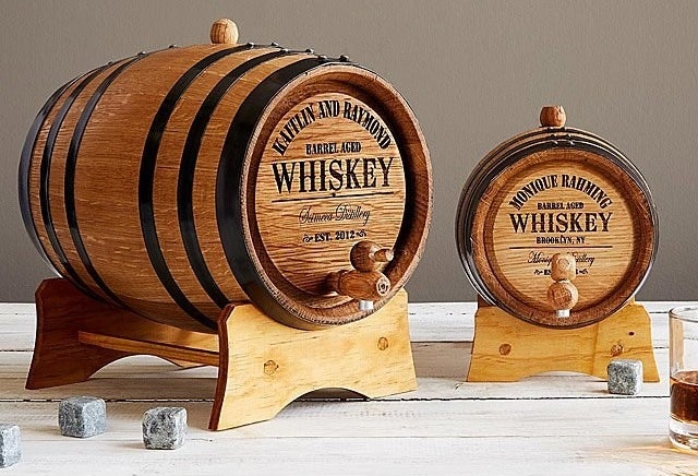 The two size barrels 