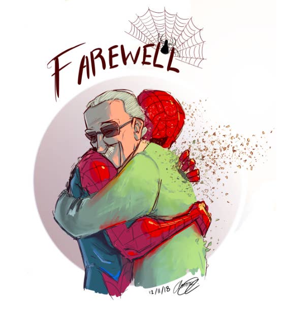 These Tribute Drawings In Honor Of Stan Lee May Very Well Break Your Heart