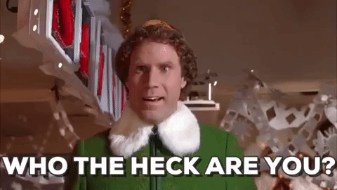 Most of the time you ended up just saying "hey....you!"