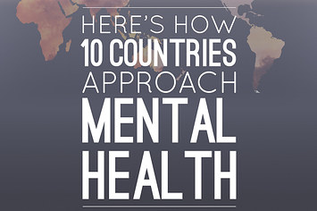 Como nove países abordam as questões de saúde mental