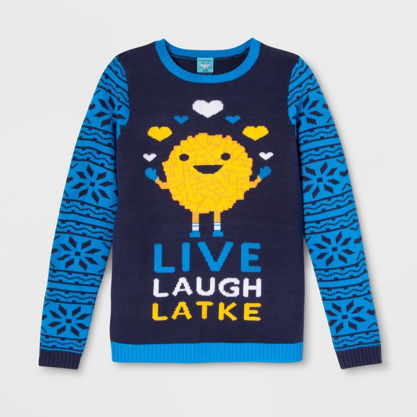 hanukkah llama sweater
