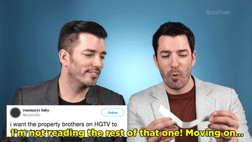 The Property Brothers Read Thirst Tweets About Themselves And It Was ...