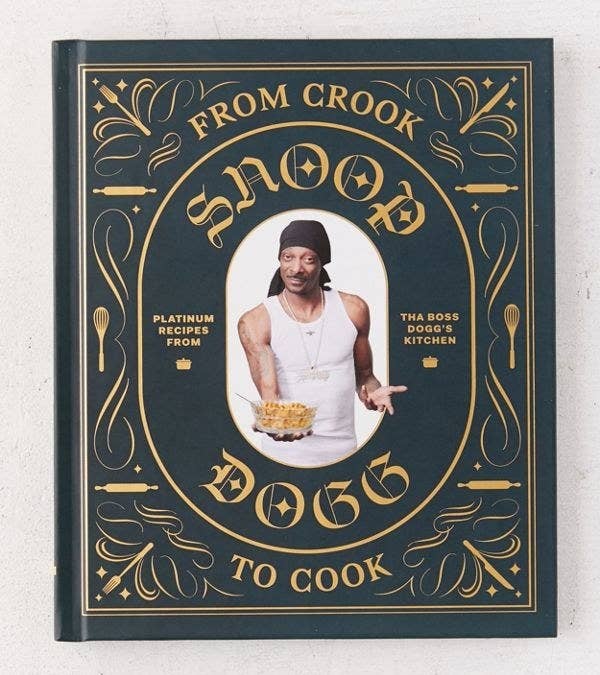snoop dogg on cover of cookbook