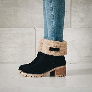 stylish cold weather boots