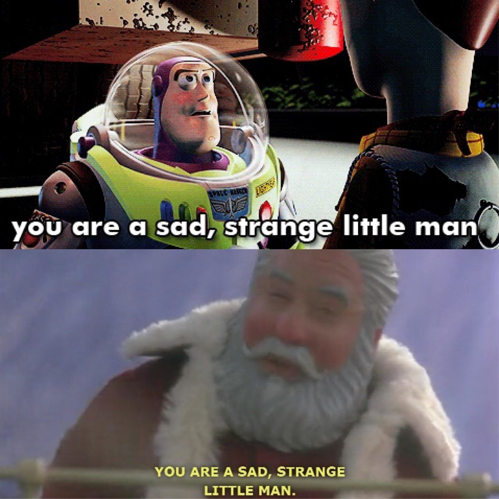 &quot;You are a sad, strange little man&quot;