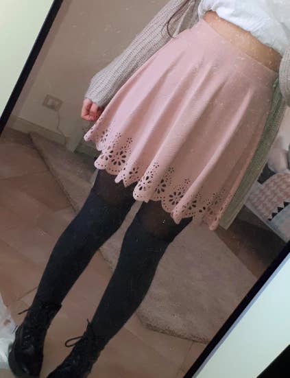 Tights clearance under skirt