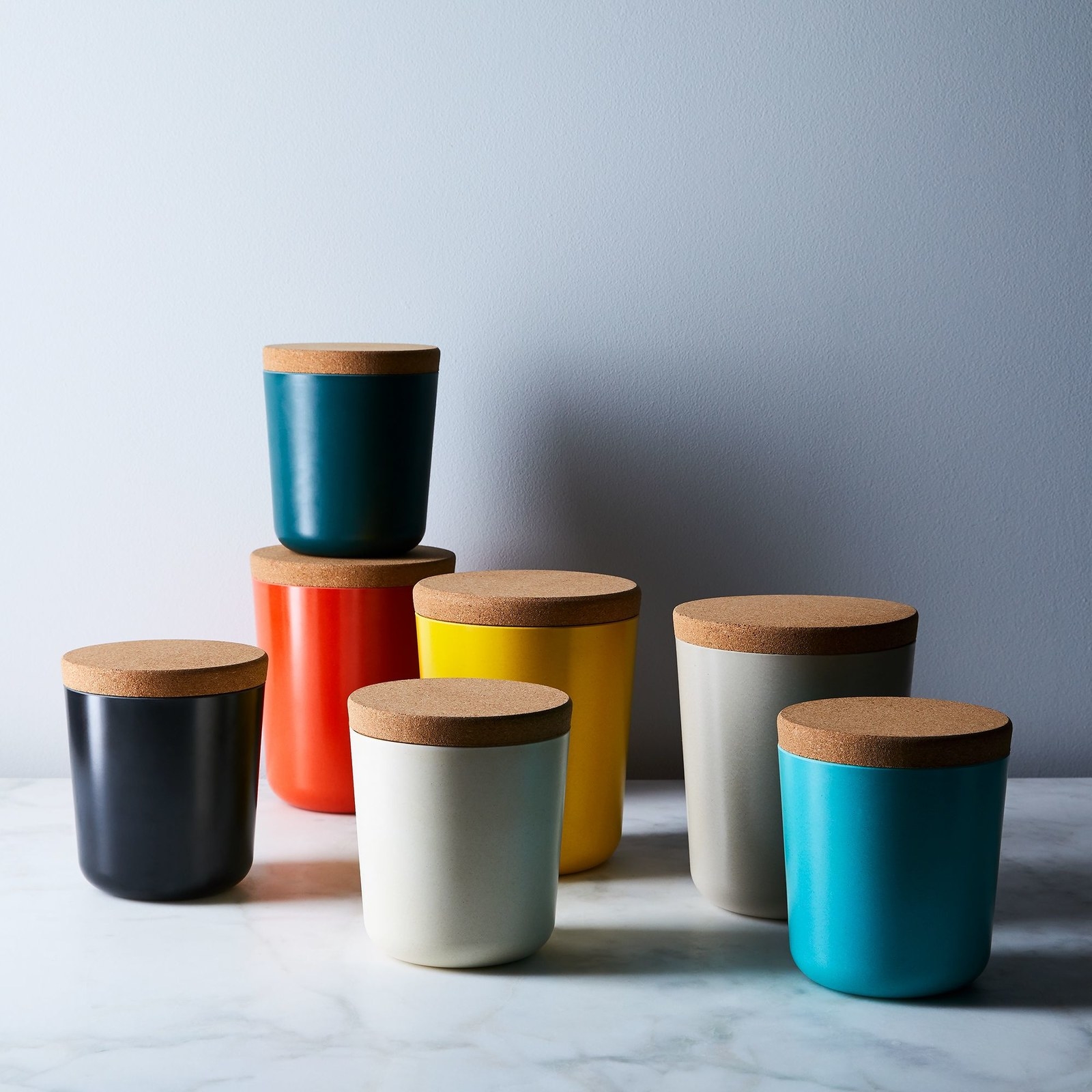 These airtight canisters are made with 100% sustainable materials and are BPA-and PVC-free. Get one from Food52 for $24+ (available in two sizes and seven colors).