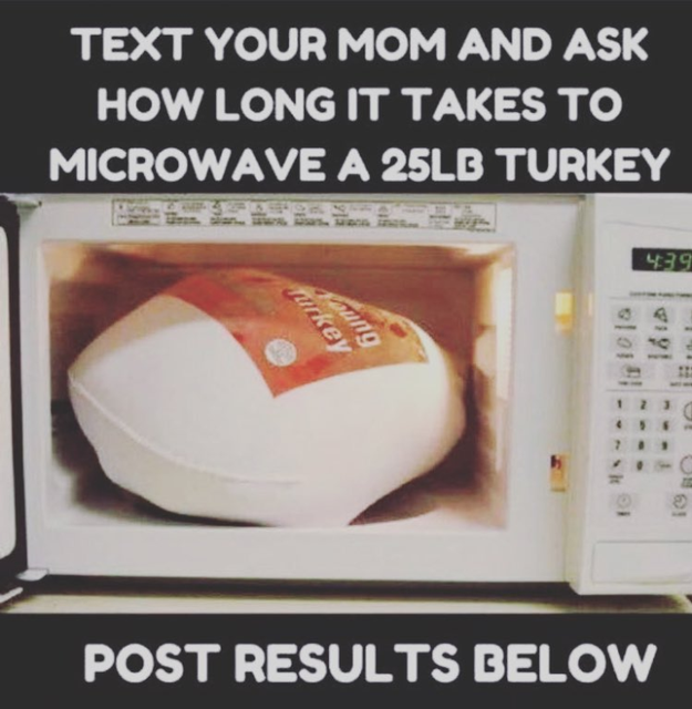 What to do if you only have a microwave