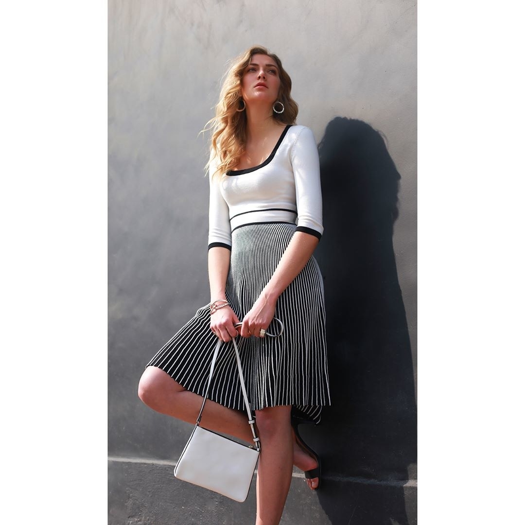 winter dresses with tights and boots