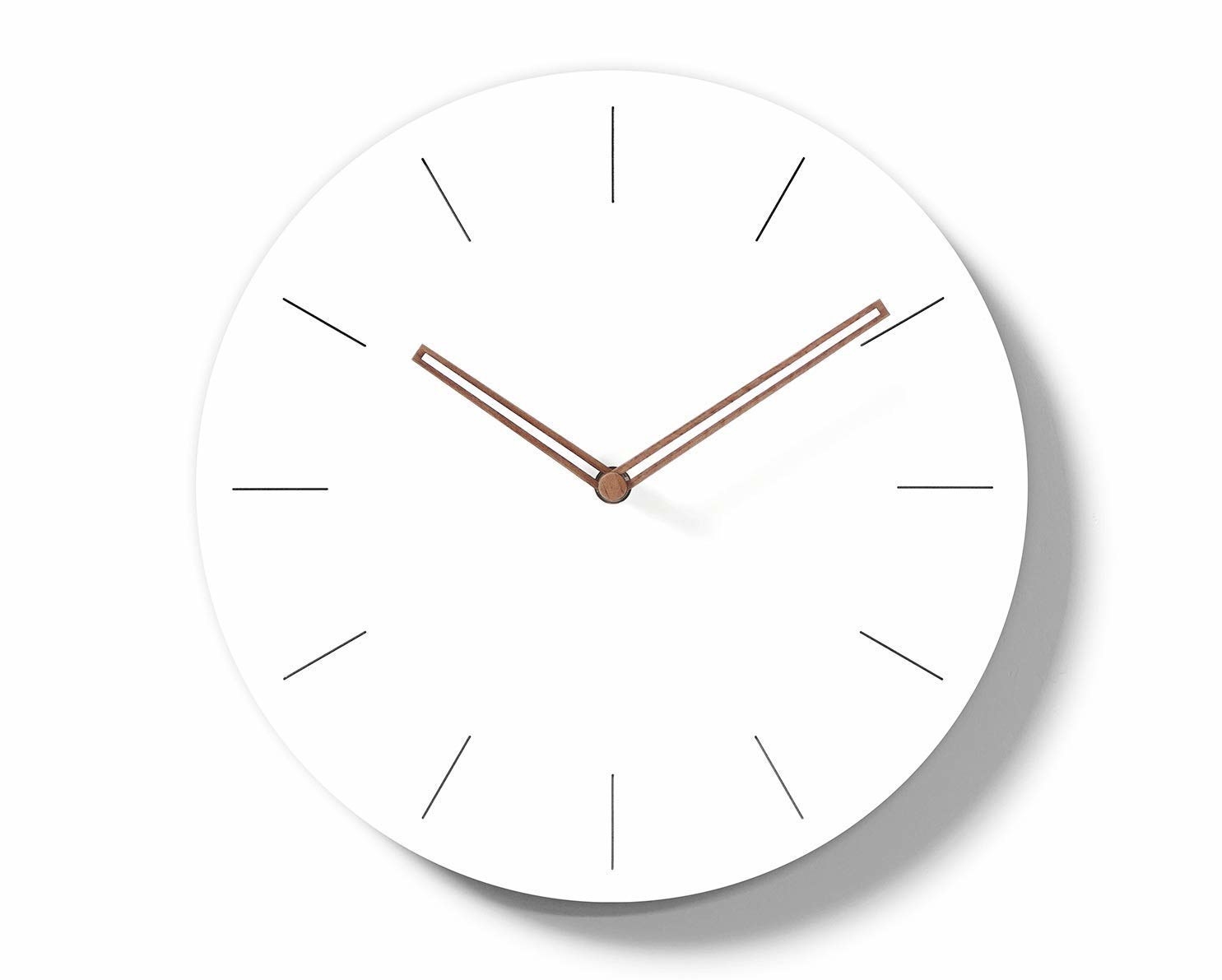 Promising review: "This clock is simple and neat. I’ve been looking for a silent wall clock that looks modern, and this clock is exactly that. My husband loves it as well." —JDGet it from Amazon for $34.90 (available in four styles).