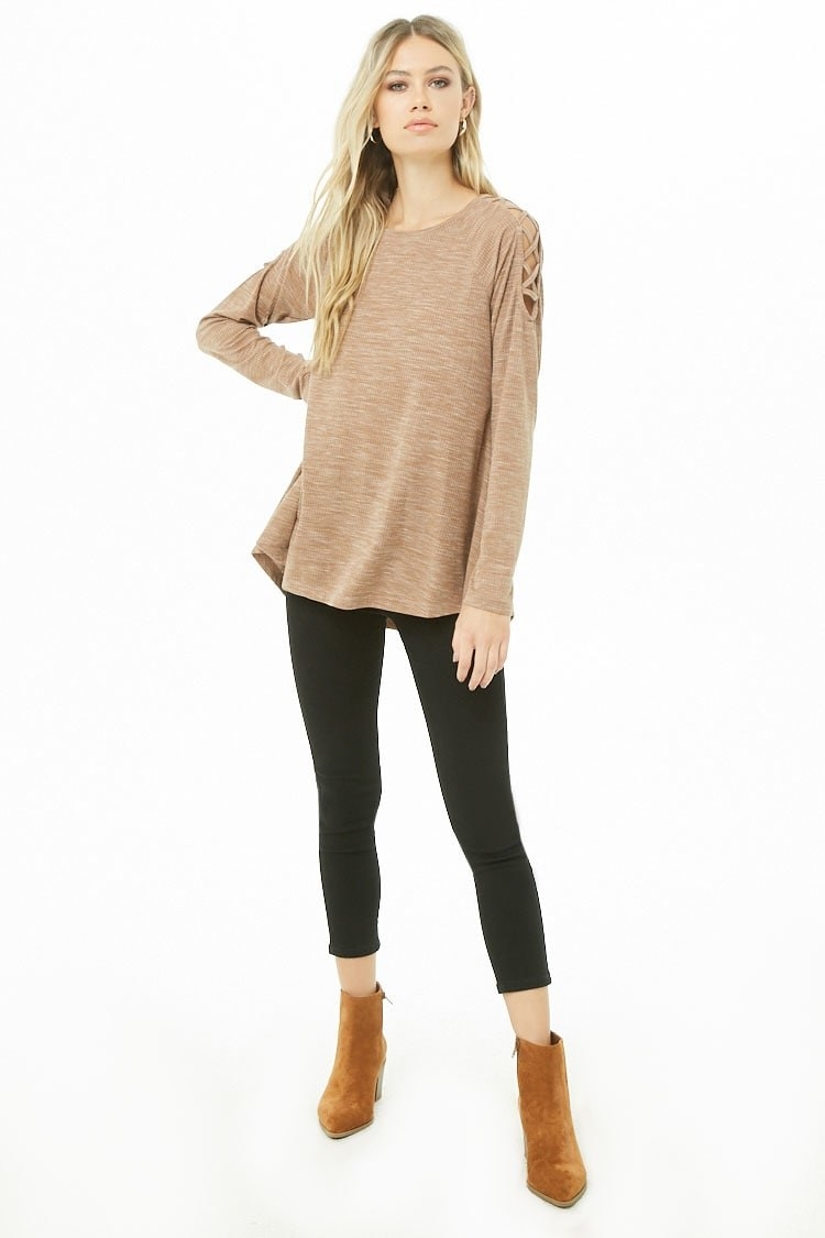 long sleeve and leggings outfit