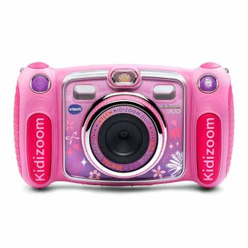 bright pink digital camera