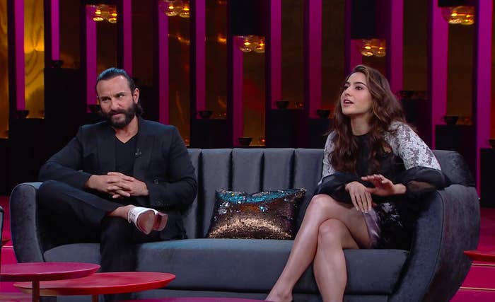 16 Hilarious Moments From Saif And Sara Ali Khan's Super Candid ...