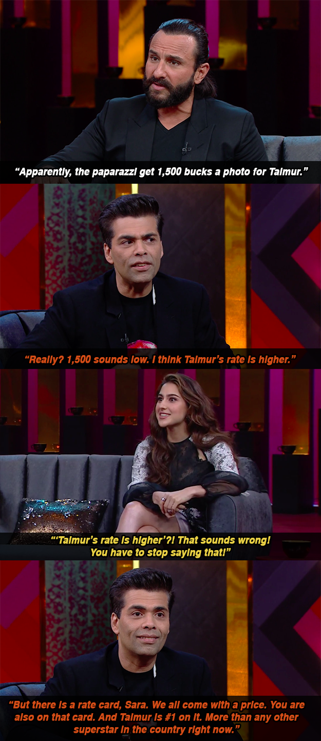 16 Hilarious Moments From Saif And Sara Ali Khan's Super Candid Episode ...