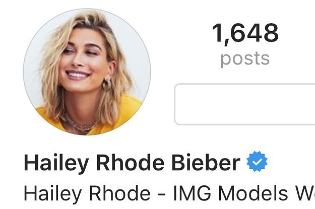 Hailey Baldwin Changed Her Name To Hailey Bieber On