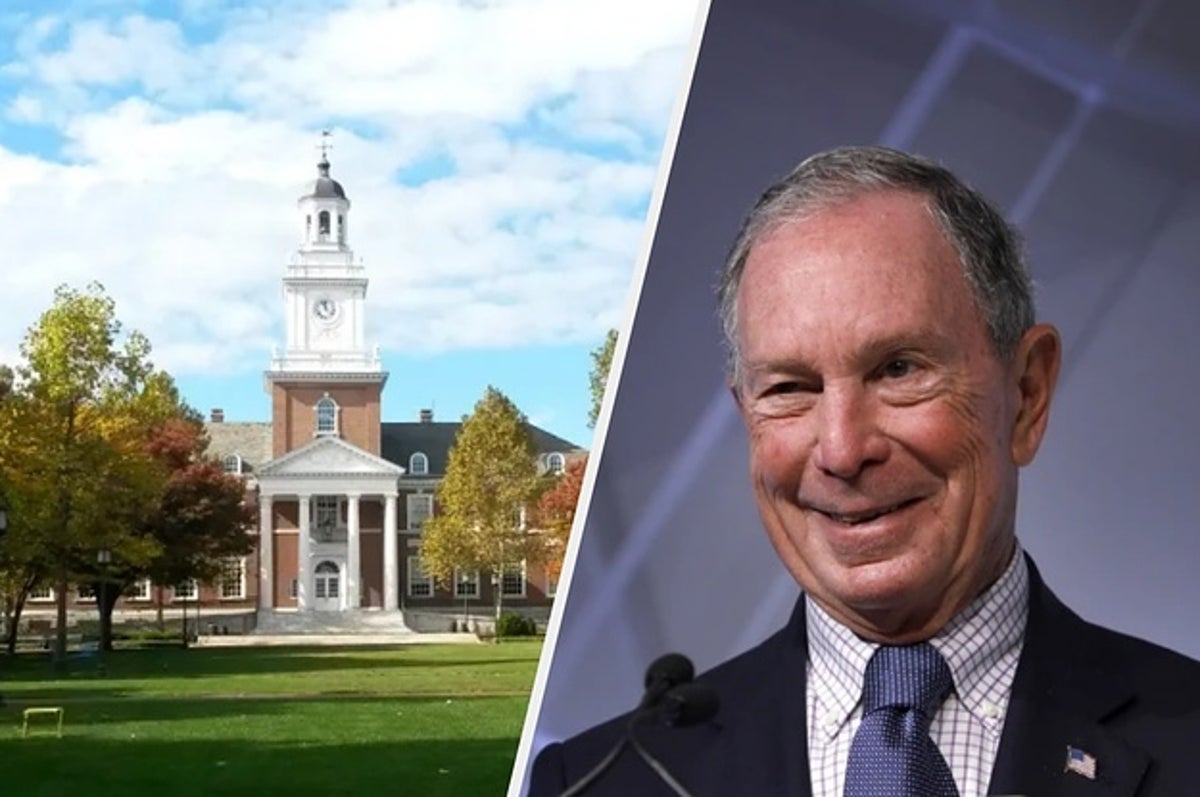 Michael Bloomberg makes $1.8 billion donation to Johns Hopkins