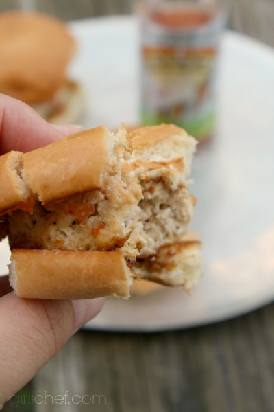 Need a quick buffalo fix? These buffalo chicken sliders are a great snack to grab on the go.