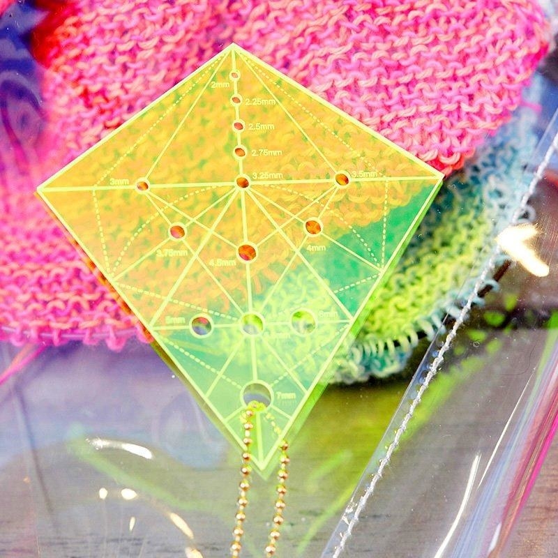 Get it from Hedgehog Fibres for €10.50, or approximately $12 (available in three colors and three shapes: Crystal, Quartz, and Ore),