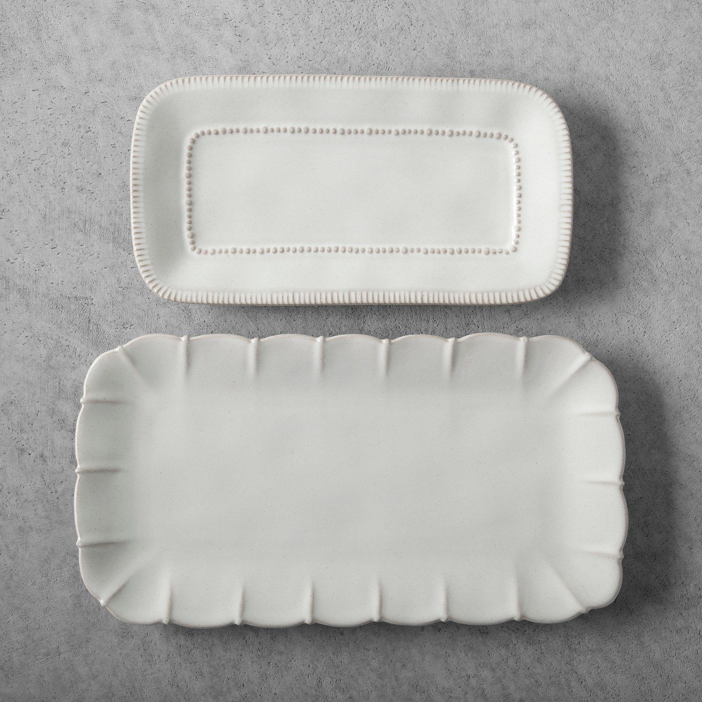 Dishwasher- and microwave-safe. Get them from Target for $19.99.This is from Joanna Gaines's Target line and tbh the whole line is gorgeous!
