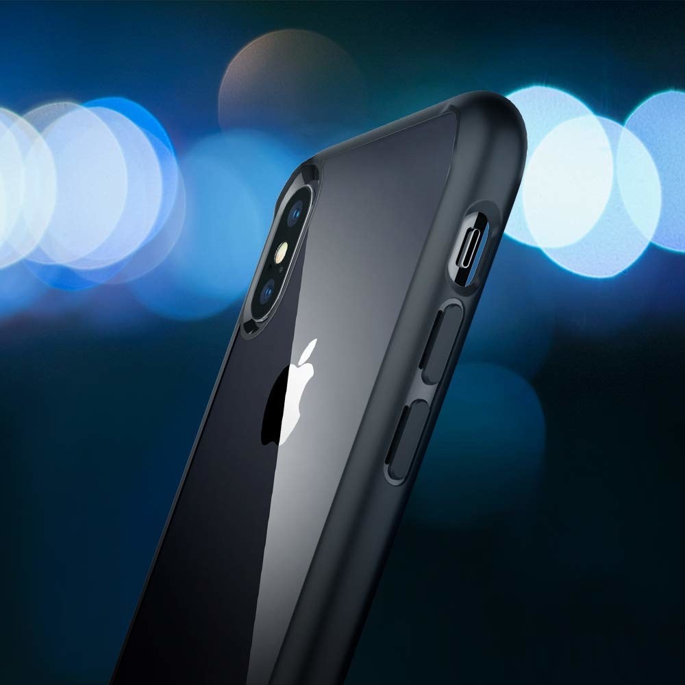 Promising review: "I've had a version of this case on my phones for the past 5 years. It's affordable, it's not bulky, and it prevents butterfingers like me from absolutely destroying their phones. The clear back means you can update your cover with whatever you want by simply sandwiching some paper between the phone and the cover so it's like having infinity cases." —Lau VelazquezGet it from Amazon for $11.99+ (available in five colors, fits the iPhone X).