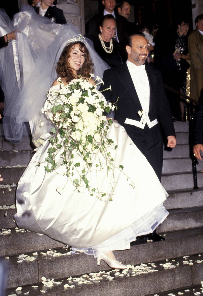 Mariah Carey Almost Burned The Wedding Dress From Her First Marriage