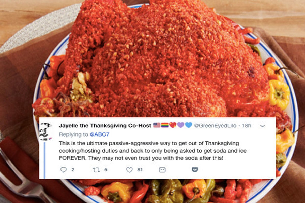 Forget the Hot Cheetos, Here's a Recipe for Glitter-Covered Turkey
