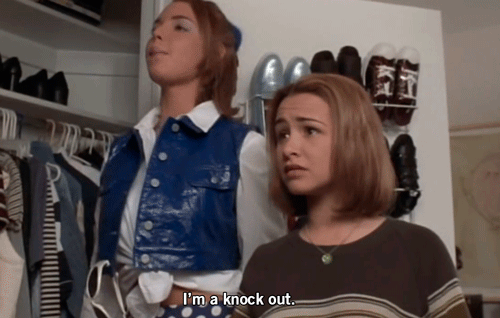 THIS. MOVIE. IS. SO. GOOD. A young Katherine Heigl, in a scrunchie and the most frosted lip gloss I've ever seen, swaps bodies with her tomboy sister. Do they both find young love? Yes. Do they learn more about each other and strengthen their bond as sisters? Also yes.