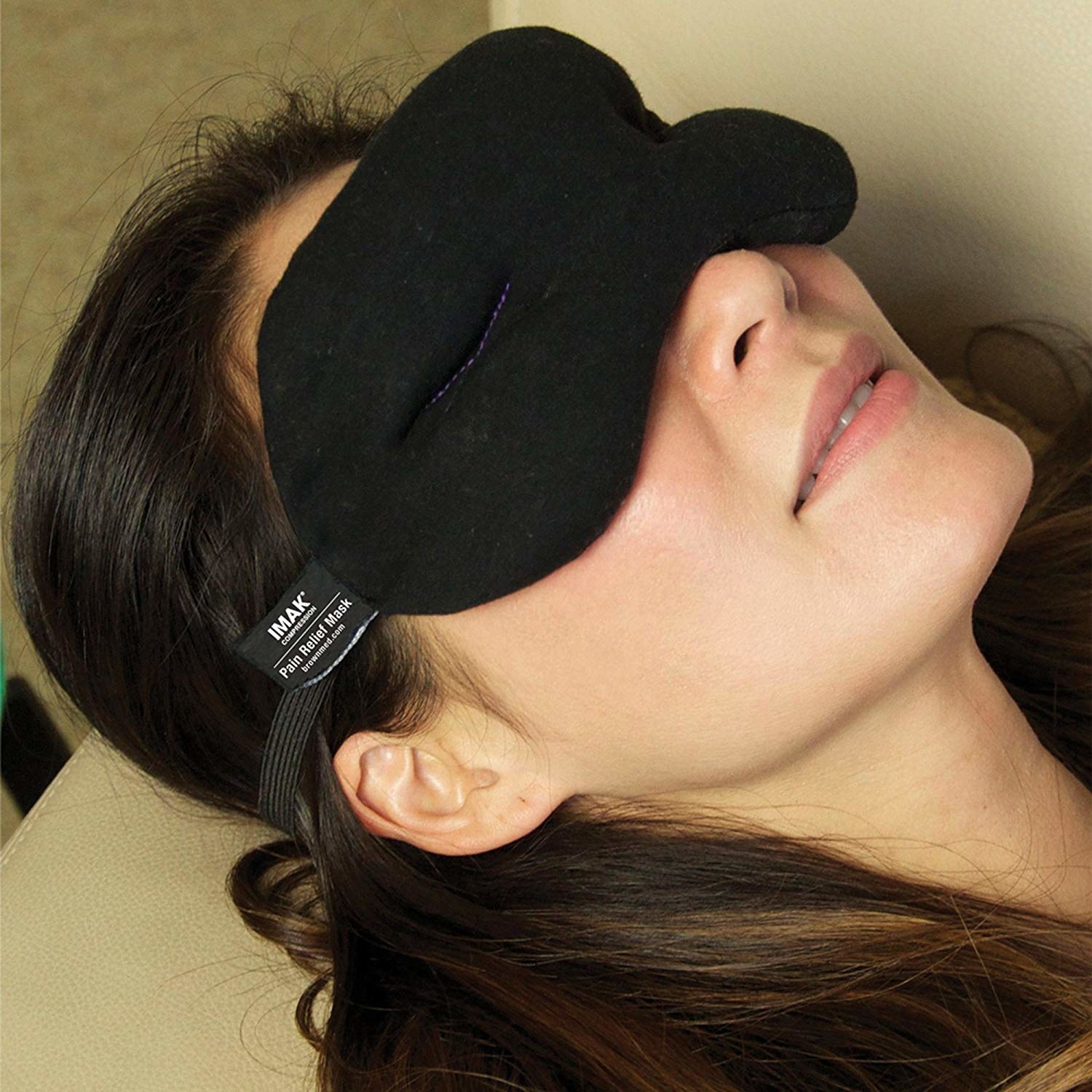 Promising review: "Two years ago I bought one for myself, best eye mask I ever had. Love, love the cool feeling and the beads that form to your face, giving you complete darkness. Then I bought some as Christmas gifts. Just recently my sister-in-law asked where I bought it — she needed another one and settling for others she found wasn't cutting it. After two years the elastic band has stretched some but I have my next one bought and waiting. Oh, and I bought my husband one this past Christmas so he would stop stealing mine." —JulieGet it from Amazon for $8.64.