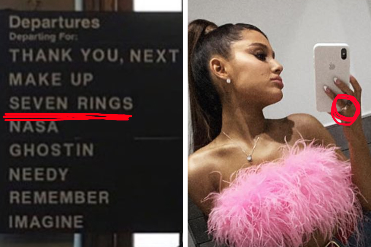 Ariana Grande Is Wearing A New Ring On Her Engagement Finger And Her Fans  Have Theories