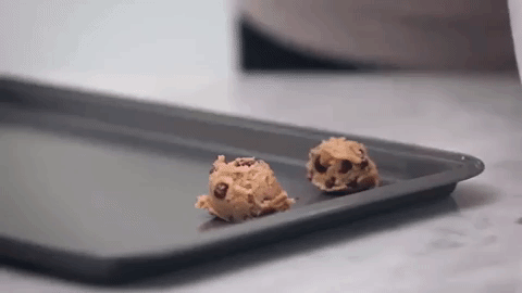 These handy tools come in a range of sizes and help make sure your cookies are consistent and bake at the same time. "It makes portioning cookie dough so much easier and cleaner," says Bartone. "I suggest investing in a standard #50 size scoop, which is what I use in the bake shop."Get a stainless steel cookie scoop on Amazon for $12.75.