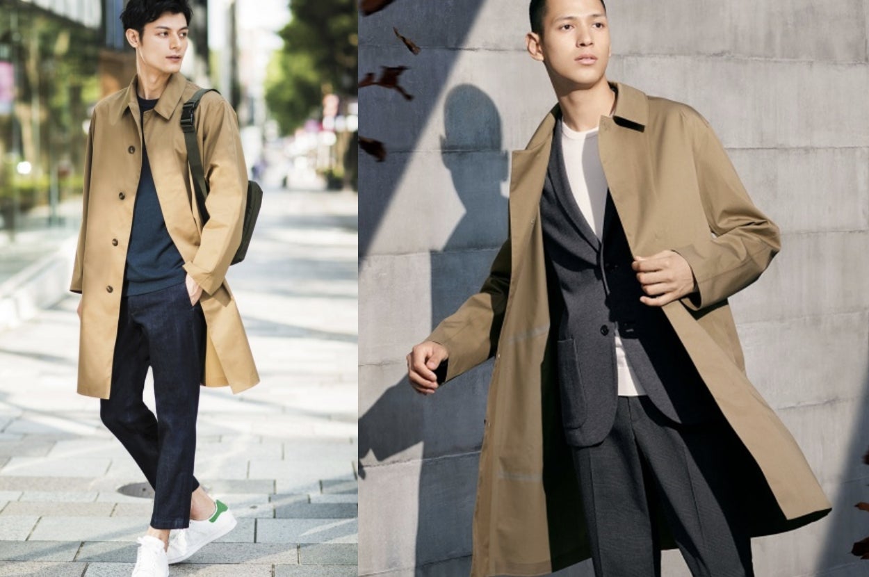 UNIQLOxTheory：ブロックテックコート Sサイズ UNIQLO（ロングコート 