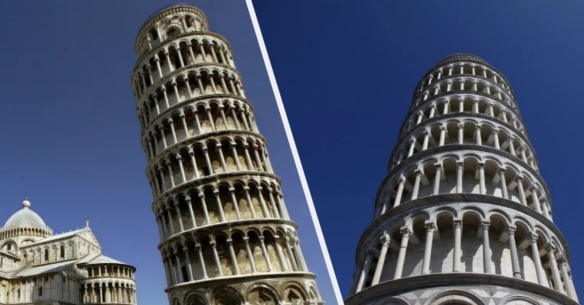 The Leaning Tower Of Pisa Isnt Leaning So Much Anymore