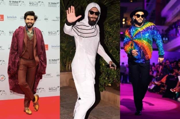 26 of Ranveer Singh's most statement-making outfits – in pictures