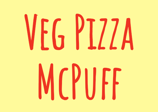 Veg Pizza McPuff