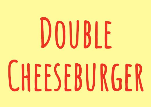 Double Cheeseburger