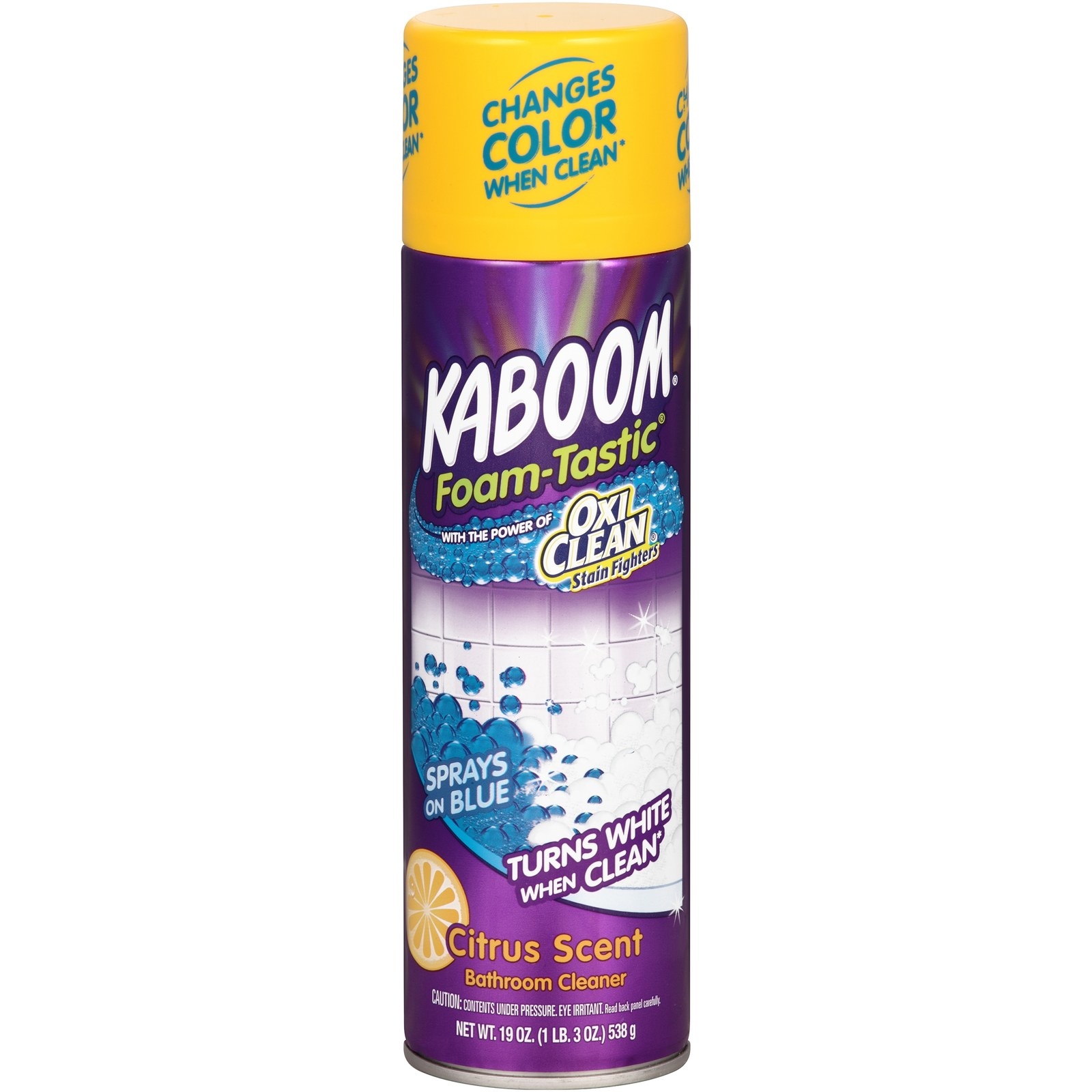 Promising review: "Before I had this product I would scrub my tub as hard as I could and thought what I couldn't get off were just stains that would never go away! After I used Kaboom, it looks like a brand new bathtub, all the stains and marks were completely gone, it's amazing!" —Ellen-JeanGet it from Amazon for $3.88.