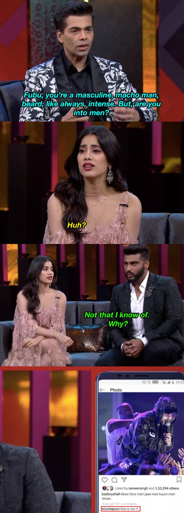 9 Weird And Adorable Moments From Janhvi And Arjun Kapoor S Episode On Koffee With Karan Host and filmmaker karan johar is all set to welcome priyanka chopra and kareena kapoor for the season finale. koffee with karan