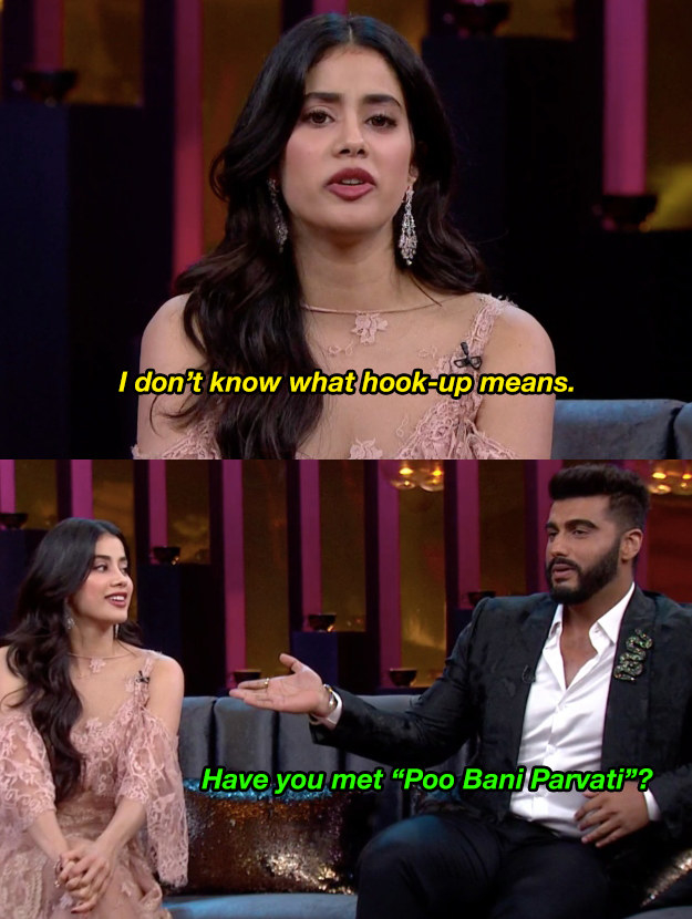9 Weird And Adorable Moments From Janhvi And Arjun Kapoor's Episode On  