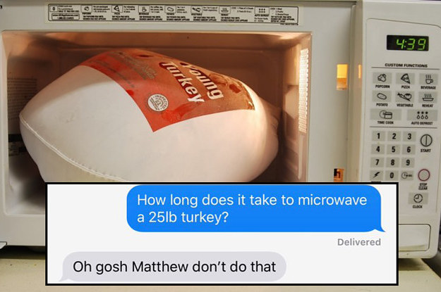 How To Cook A Turkey In The Microwave/